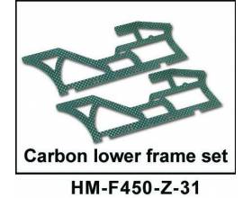 Carbon Lower Frame Set1